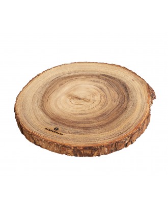 Tocator rotund, lemn de acacia, 32 cm - ZASSENHAUS